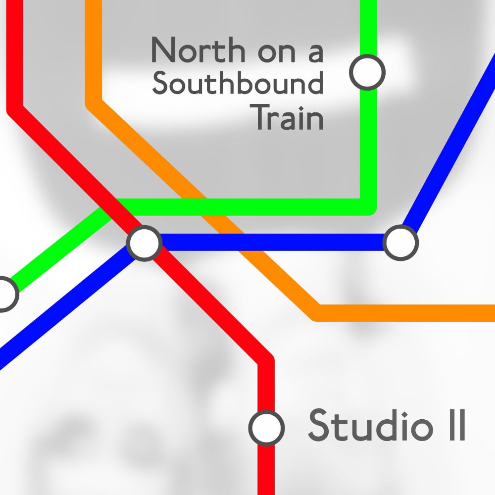 North on a Southbound Train by Studio II